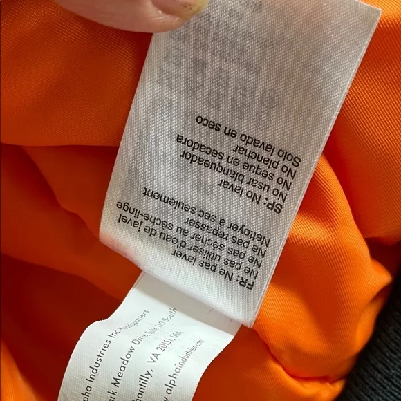 Alpha Industries Flying Man’s N-2B dark teal Fur-Trimmed Hooded Jacket - Picture 10 of 16